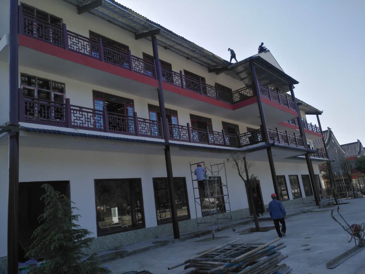 信陽(yáng)明順墻板案例